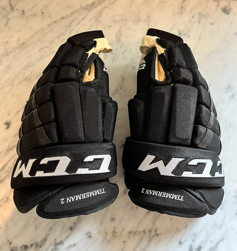 New CCM Pro Model Gloves 15" Pro Stock