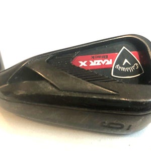 CALLAWAY RAZR X BLACK 6 IRON TT MP-10 XP STEEL UNIFLEX RH *Good*