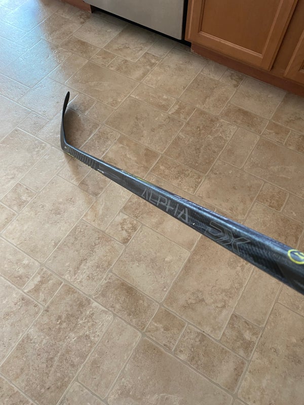 Used Senior Warrior Left Hand Alpha DX Hockey Stick W03