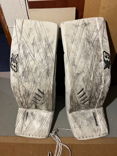 Brian’s OPTIK 2 senior goalie pads size 34+1
