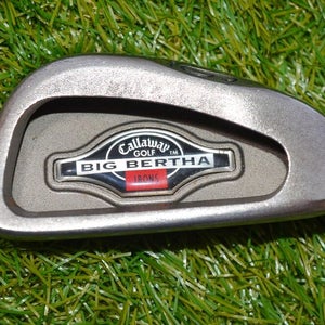 Callaway	Big Bertha Irons	6 Iron	RH	37.5"	Steel	Stiff	New Grip