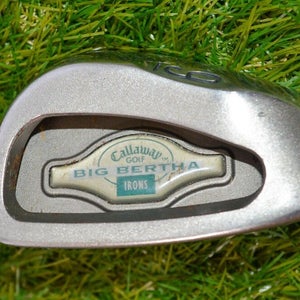 Callaway	Big Bertha Irons	9 Iron	RH	35"	Graphite	Ladies	New Grip