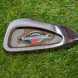 Callaway	Big Bertha Irons	6 Iron	RH	38"	Graphite	Stiff	New Grip