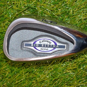 Callaway	Big Bertha Irons	6 Iron	RH	36.5"	Graphite	Ladies	New Grip