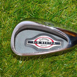 Callaway	Big Bertha Irons	6 Iron	RH	37.5"	Graphite	Regular	New Grip