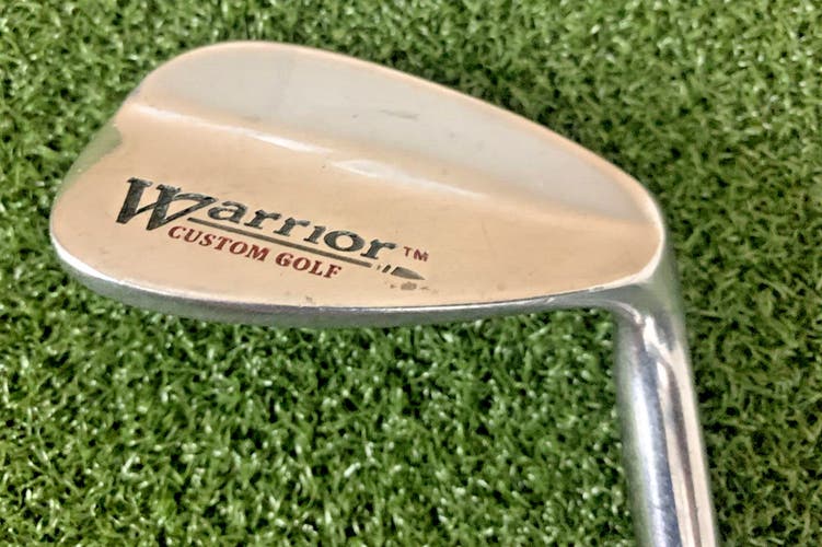 Warrior Custom Golf Gap Wedge 52* / RH / Stiff Steel ~35.5" / NEW Grip / dj4108