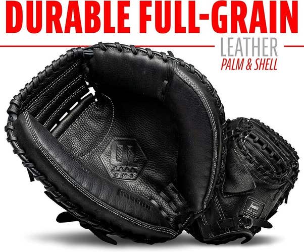 Franklin Sports CTZ5000 Cowhide Leather 12.5" Infield / Outfield Baseball Glove