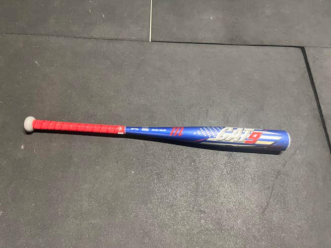 Used BBCOR Certified 2021 Marucci Alloy CAT 9 Bat (-3) 29 oz 32"