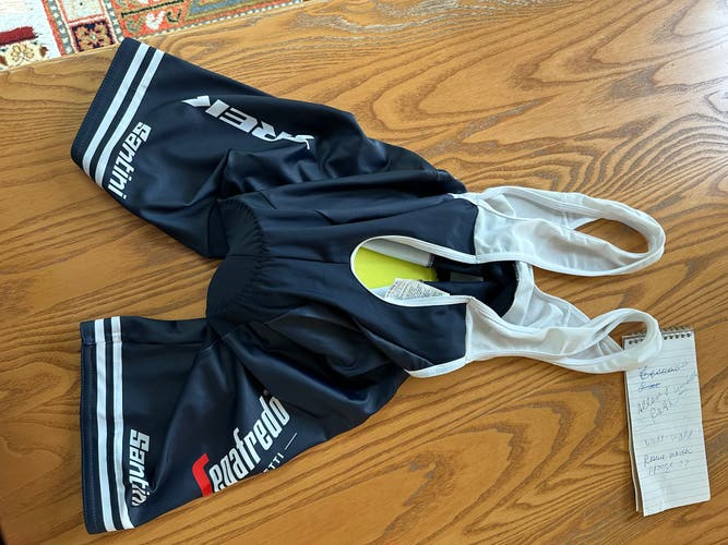 **BRAND NEW** Santini X Trek Segafredo Bib Shorts