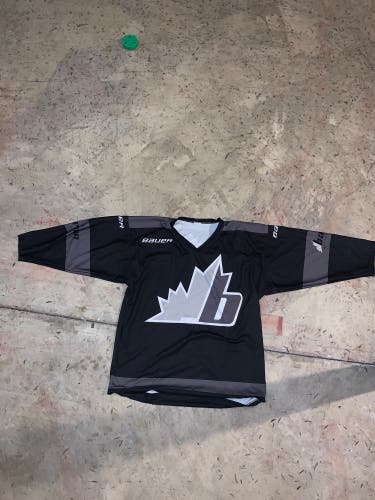 Black Used Small Bauer Jersey