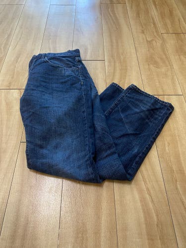 American Eagle Outfitters Men’s Slim Straight Jeans 34/32 Dark Blue