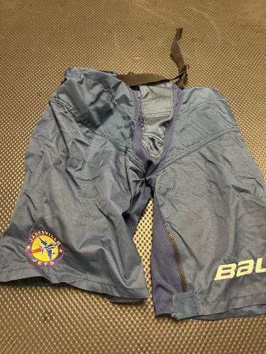 Blue Used Medium Bauer Pro Stock Pant Shell