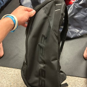 Black Used Large/Extra Large Bauer Backpack