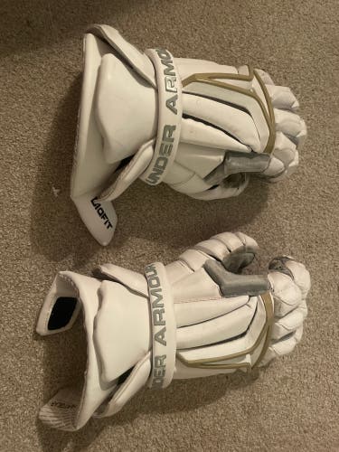 Used Player's Under Armour 12" BioFit Lacrosse Gloves