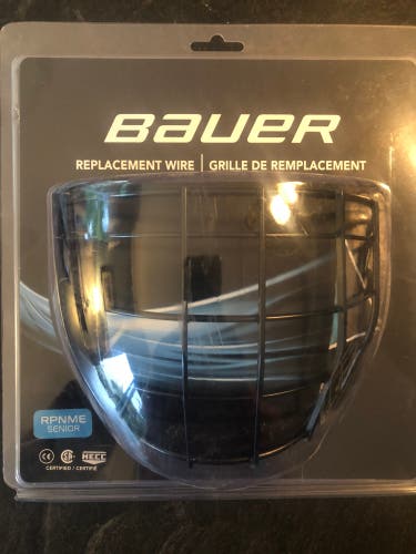 New Bauer  NME Goalie Mask Cage