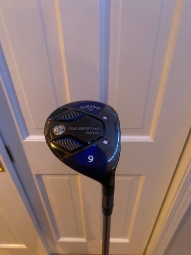 Ladies' Used Callaway Right Handed Big Bertha Reva Fairway Wood Ladies Flex 9 Wood