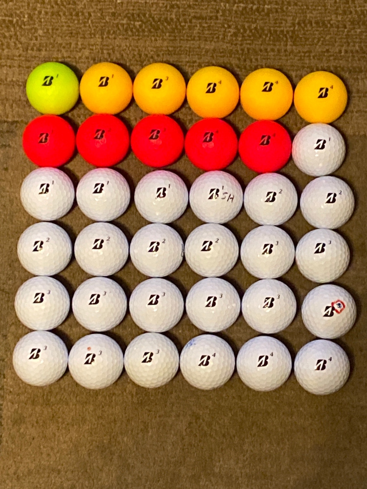 Used Bridgestone 36 Pack (3 Dozen) e12 Contact Balls