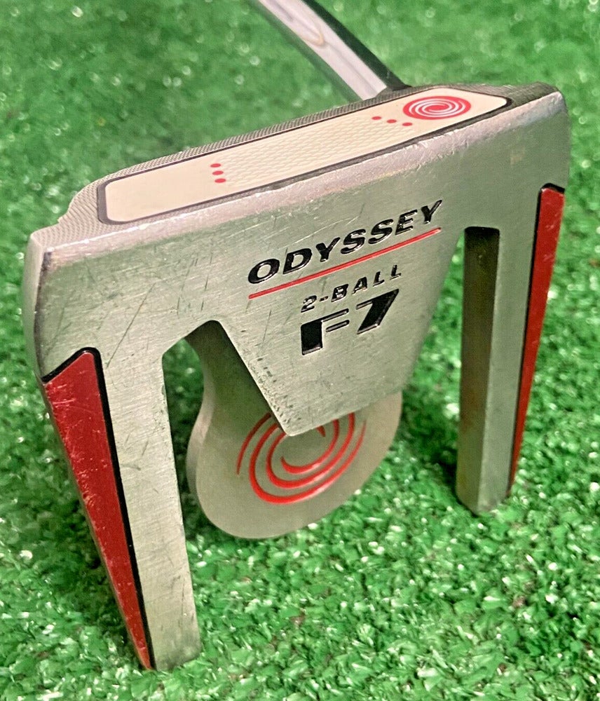 Odyssey F7 2-Ball Mallet Putter RH Steel 34.5