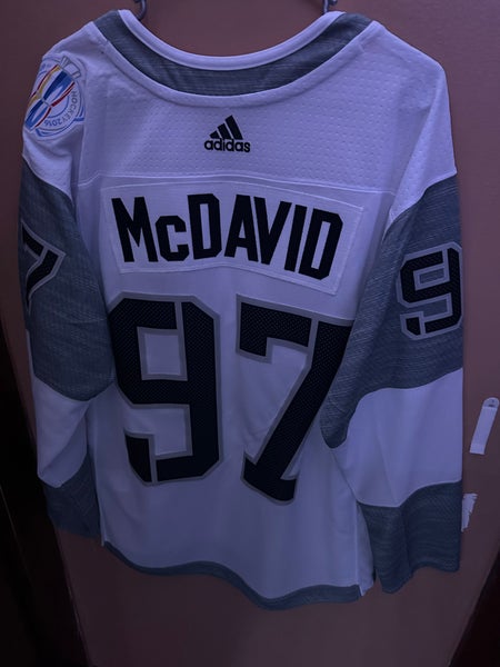 Connor McDavid Edmonton Oilers Game-Worn Home World Cup of Hockey 2016 Team  North America Jersey - NHL Auctions