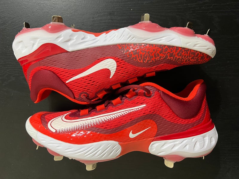 Alpha huarache elite baseball cleats outlet red