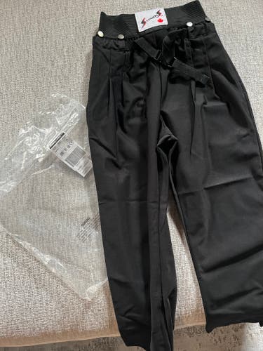 New Medium Hockey Referee Stevens Shell Pants