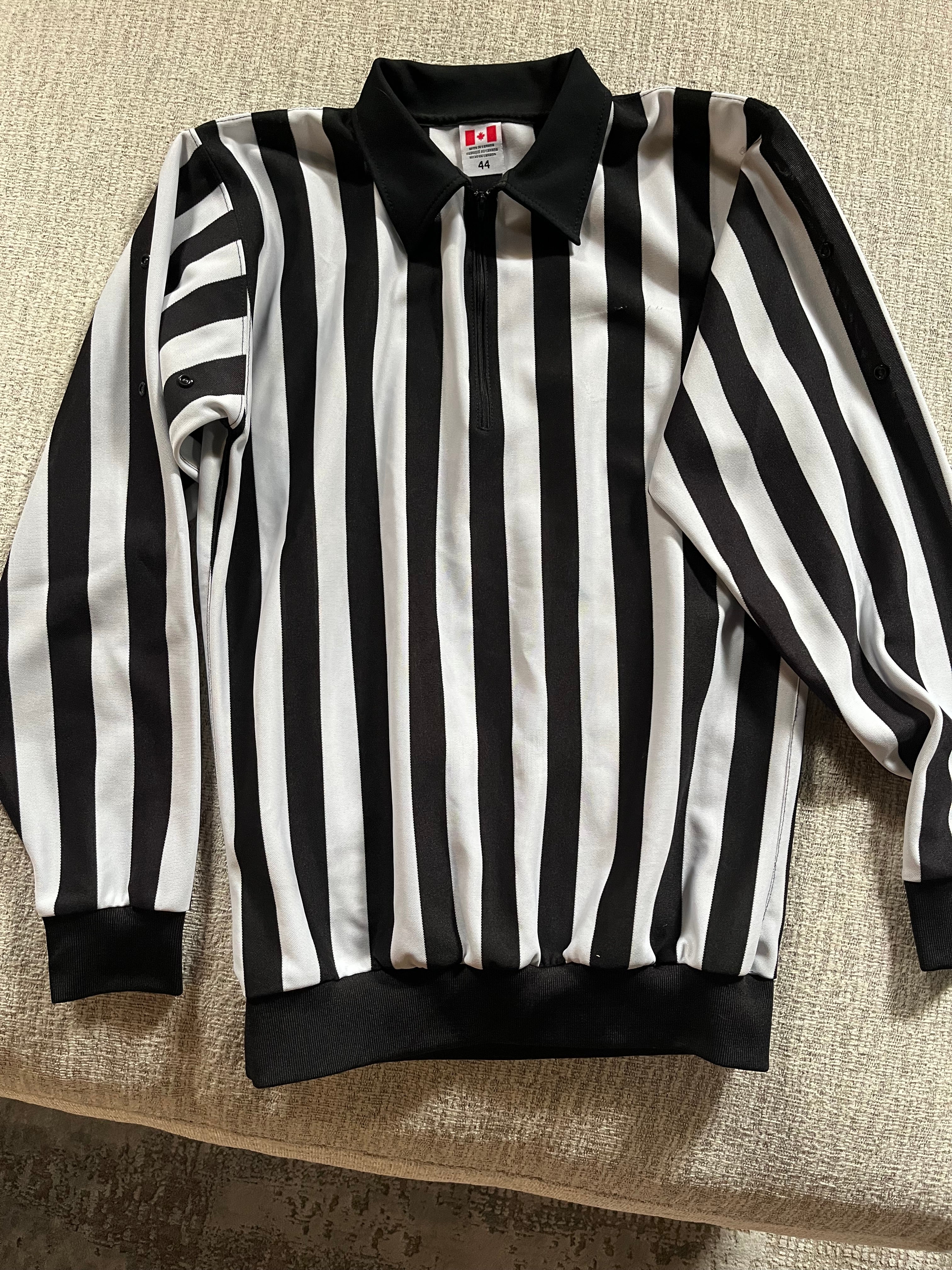 Used CCM Pro Style Referee Hockey Jersey - Size 54