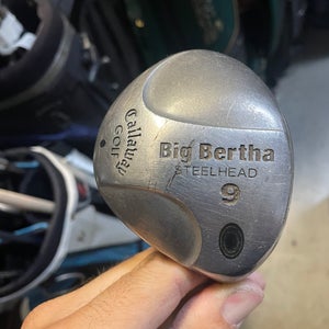 Callaway Big Bertha 3 And 9 Wood In Right Handed Womans Flex