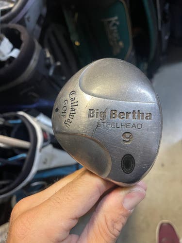 Callaway Big Bertha 3 And 9 Wood In Right Handed Womans Flex