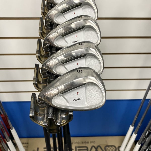 Used Taylormade Rac Os Women's Left Iron Set 4i-sw Ladies Flex Graphite Shaft