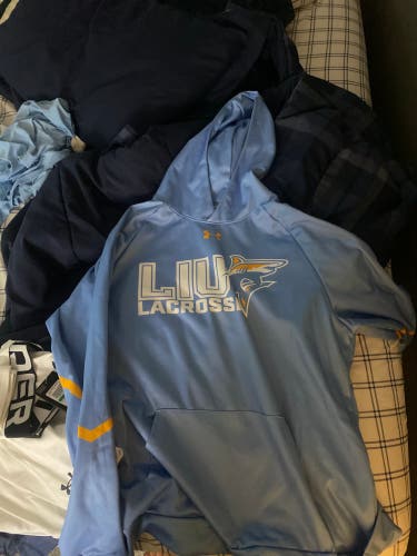 LIU men’s lacrosse gear - Shirts , shorts , gloves, cold gear