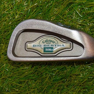 Callaway	Big Bertha X-12 Irons	9 Iron	RH	36"	Graphite	Firm	New Grip