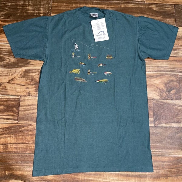 Vintage 1980s Orvis Fishing Shirt Mens Size XL 