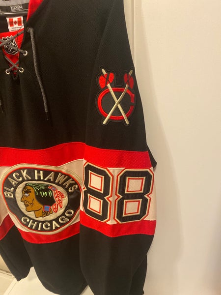 Chicago Blackhawks #88 Patrick Kane Authentic New Black Ice Reebok