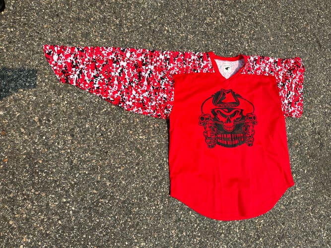 Red Used Medium Men's Jersey #43