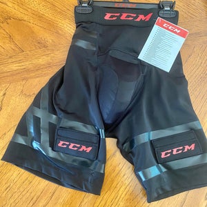 Brand New CCM 500 Pro Jock Shorts with Cup Size Large