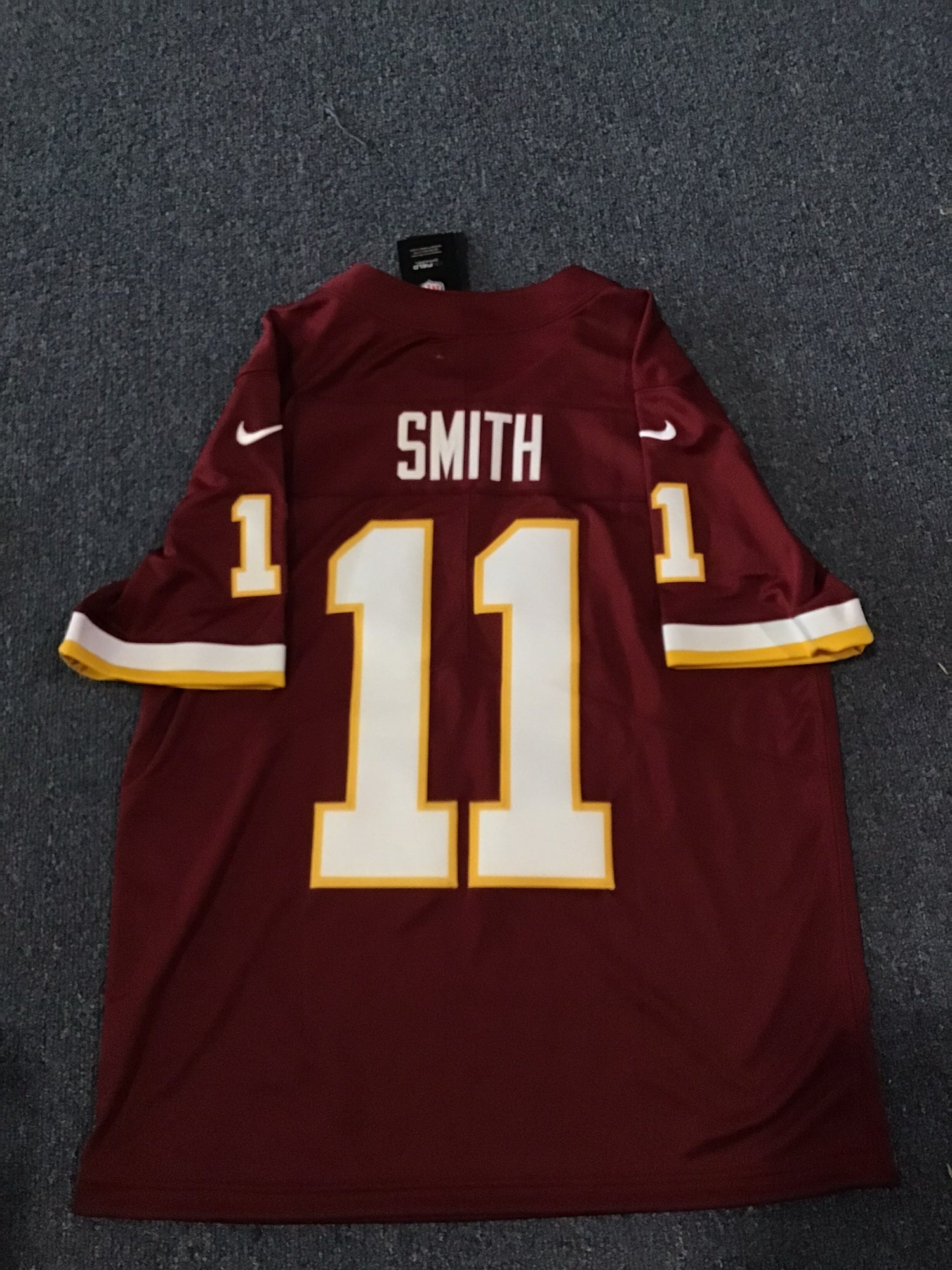 ALEX SMITH Washington Redskins Jersey #11 NIKE ON-FIELD NFL Men's Size 3XL