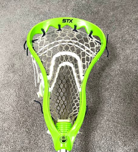 STX Proton Power Lacrosse Head Strung East Coast Hero 2.0 Mesh