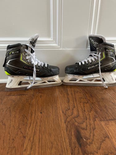 Used Bauer Regular Width Size 7 Elite Hockey Goalie Skates