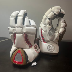 New Player's (Brown University) Maverik Rome RX3 Lacrosse Gloves 13"