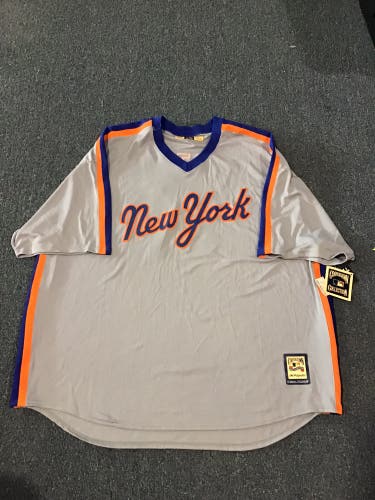 NWT New York Mets Men’s 5XL Majestic Cooperstown Jersey #31 Piazza