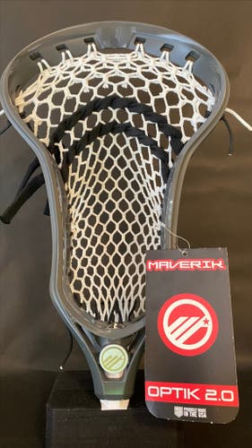 New Attack & Midfield Maverik Strung Optik 2.0 Head