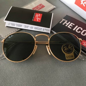 Ray-ban Black Sunglasses Men's New Adult One Size Fits All