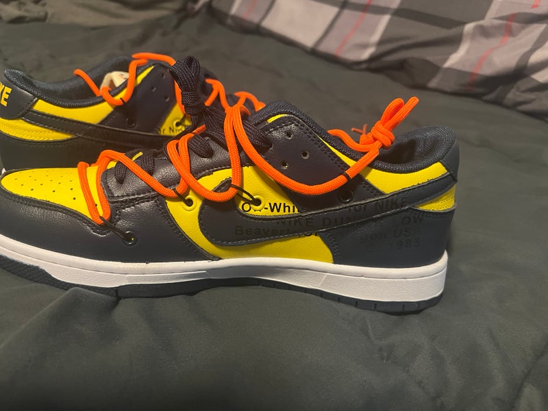 Nike dunk low Michigan Off White Reps | SidelineSwap | Buy and Sell on ...