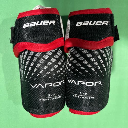 Used Youth Bauer Vapor Lil Rookie Hockey Elbow Pads (Size: Small)