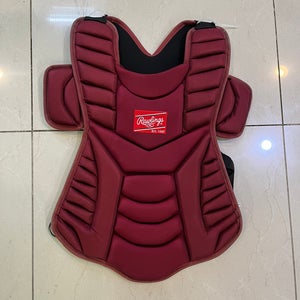New Rawlings Adult Workhorse Cardinal Chest Protector
