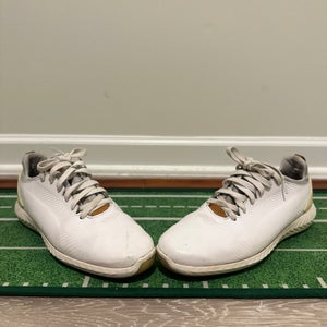 Used Men's Size 9.5 (Women's 10.5) Puma IGNITE PWRADAPT Leather 2.0 golf shoes