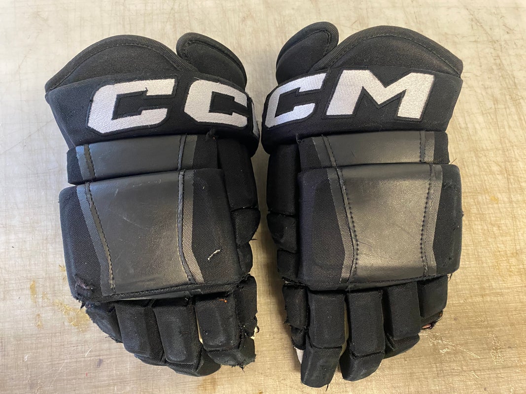 CCM HG97 Pro Stock Hockey Gloves 14" Black Stars 4104
