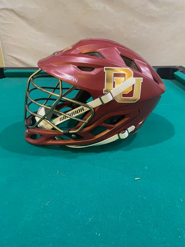 University of Denver lacrosse helmet