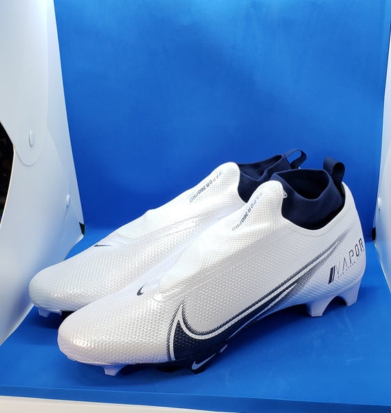 Nike Vapor Edge Pro 360 White Black Men's Football Cleats Size 16  DQ3670-102 NEW