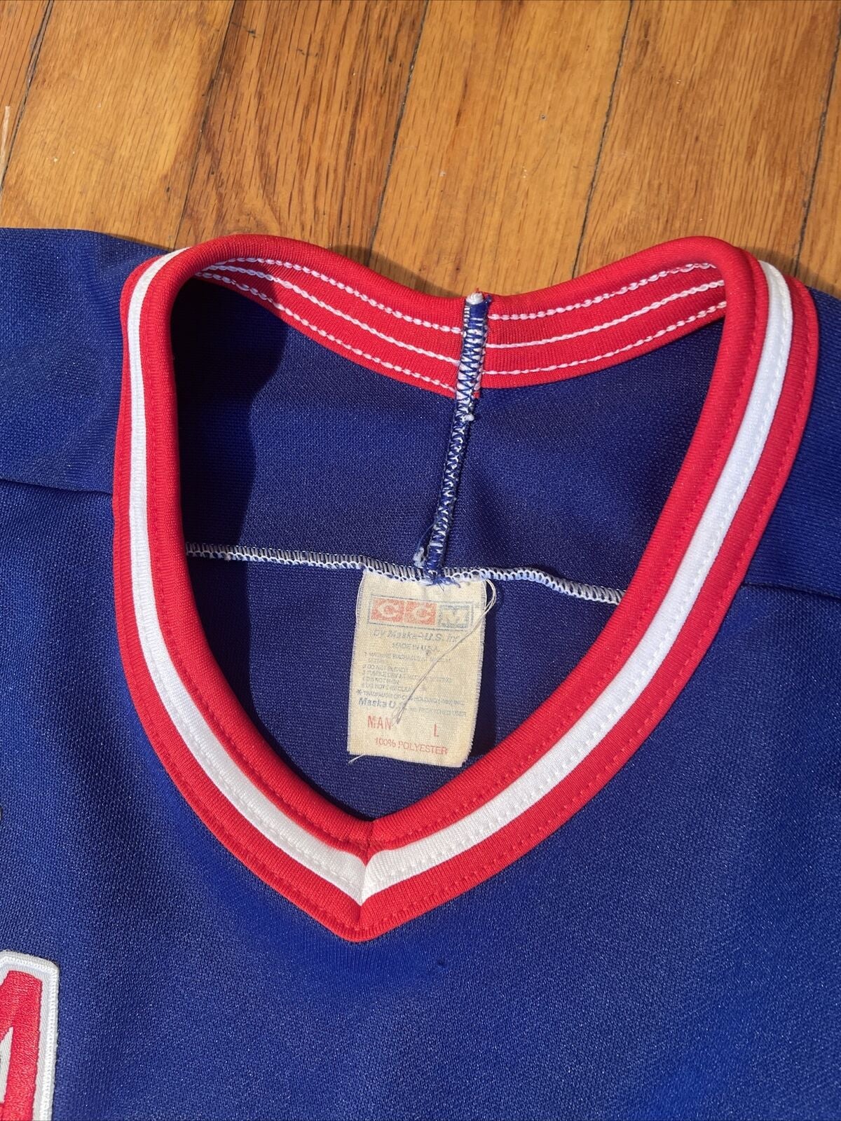 Vintage New York Rangers CCM Henrik Lundqvist NHL Hockey Jersey